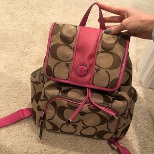 Coach backpack
